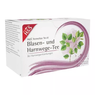 Bolsas filtrantes de té para vejiga y tracto urinario H&amp;S®, 20 x 2 g