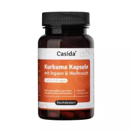 KURKUMA+INGWER+Incense cápsulas de alta dosificación, 90 uds