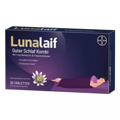 LUNALAIF Comprimidos Good Sleep Combi, 30 uds