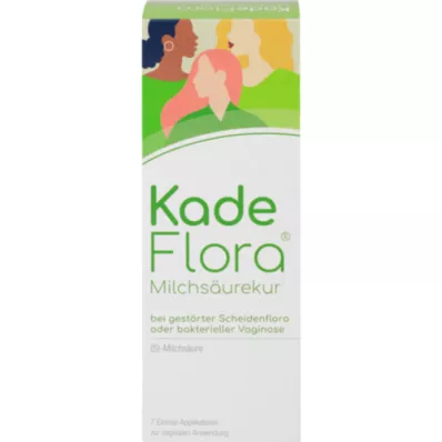 KADEFLORA Cura de ácido láctico vag. de aplicación única, 7X2,5 g