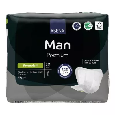 Plantillas Abena Man Premium Fórmula 1, 15 piezas