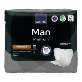 ABENA Man Premium fórmula 2 plantillas, 15 uds
