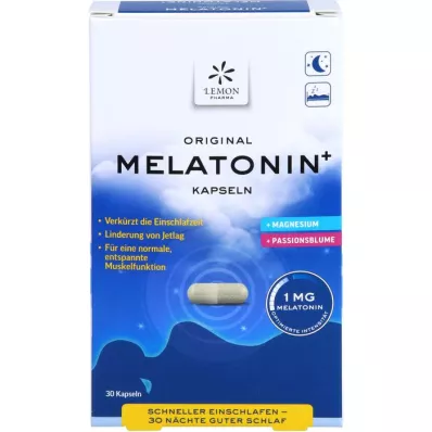 MELATONIN PLUS Cápsulas, 30 uds