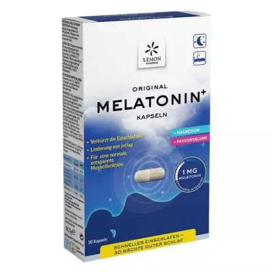 MELATONIN PLUS Cápsulas, 30 uds