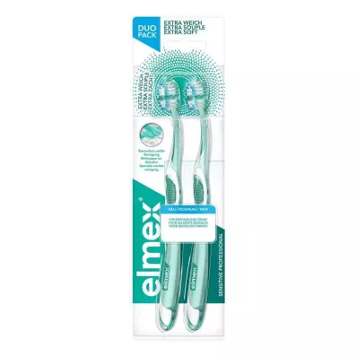 Elmex Sensitive Professional cepillo de dientes pack doble (2 piezas)