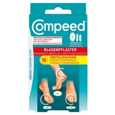 COMPEED Esparadrapo Mixpack, 10 uds