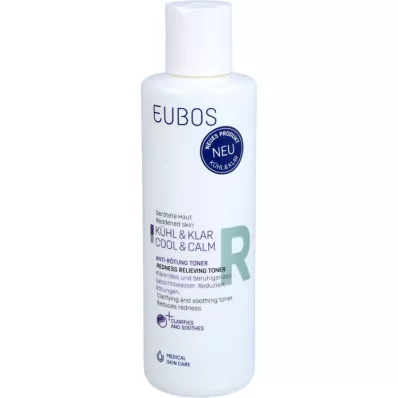 EUBOS KÜHL &amp; KLAR Tónico antienrojecimiento, 200 ml