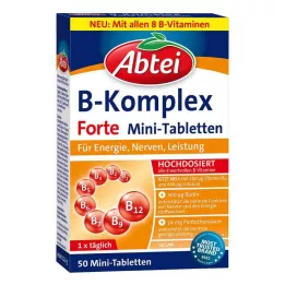 ABTEI Complejo vitamínico B comprimidos forte, 50 uds