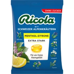 RICOLA o.Z.Beutel Mentol limón extra fuerte Bon., 75 g
