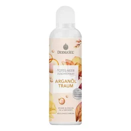 DERMASEL Espuma de Ducha del Mar Muerto Sueño de Aceite de Argán, 200 ml