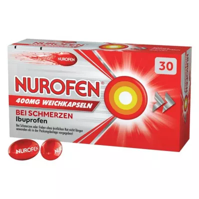 NUROFEN 400 mg cápsulas blandas, 30 unidades
