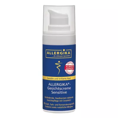 Crema facial alérgica sensible, 50 ml