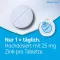 Zinkorot 25 mg tabletas de zinc de dosis alta, 20 piezas