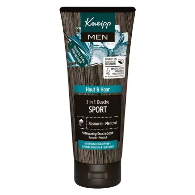 KNEIPP MEN Deporte de ducha 2en1, 200 ml