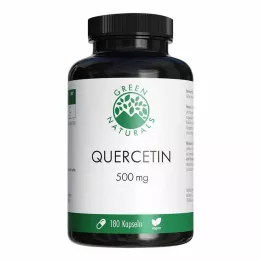 GREEN NATURALS Quercetina 500 mg cápsulas de alta dosis, 180 uds