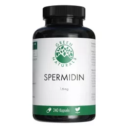 GREEN NATURALS Espermidina 1,6 mg cápsulas veganas, 240 uds