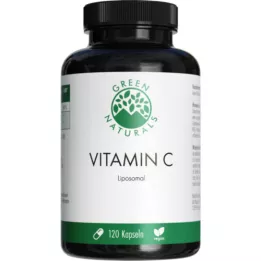 GREEN NATURALS cápsulas liposomales de 325 mg de vitamina C, 120 uds