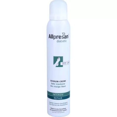 ALLPRESAN Inten.+Repair diabético con Cr. Espuma Urea, 200 ml