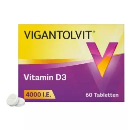 VIGANTOLVIT 4000 U.I. comprimidos de vitamina D3, 60 uds