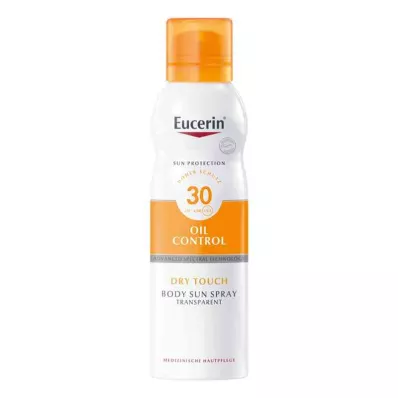 Eucerin Sun Oil Control Spray Corporal Toque Seco LSF 30 (200 ml)