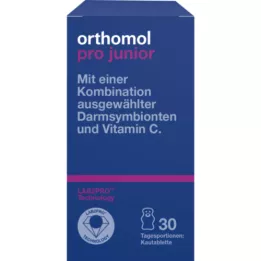 ORTHOMOL pro junior comprimidos masticables, 30 uds