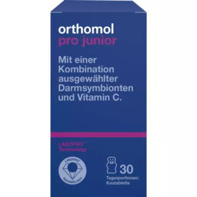 ORTHOMOL pro junior comprimidos masticables, 30 uds