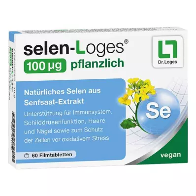 Selenio-loges 100 µg comprimidos recubiertos con película vegetal (60 piezas)
