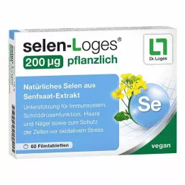 SELEN-LOGES 200 μg comprimidos recubiertos de hierbas, 60 uds