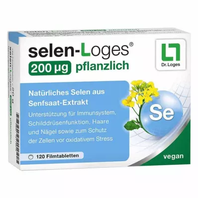 SELEN-LOGES 200 μg comprimidos recubiertos de hierbas, 120 uds