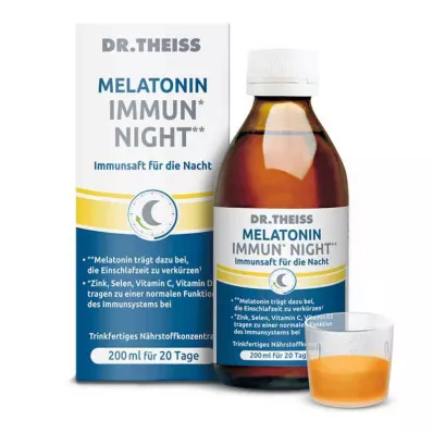 Dr.theiss Jugo de noche inmune a la melatonina (200 ml)