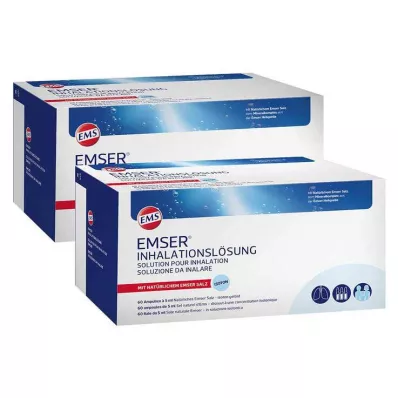 Solución de inhalación Emser, 2x60 st Solución de inhalación Emser, 2x60 st