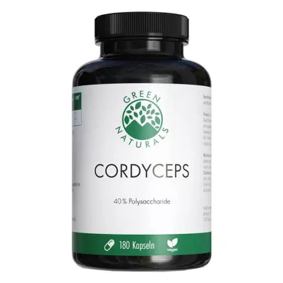 Cápsulas de Cordyceps sinensis de Green Naturals, 180 cápsulas