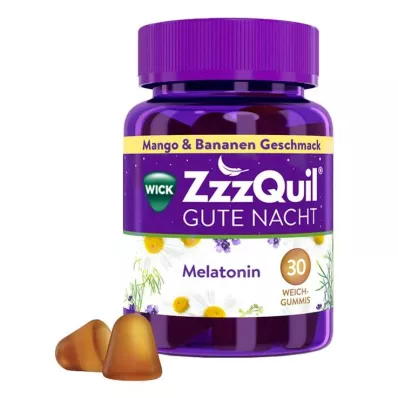 WICK ZzzQuil Good Night Mango &amp; Plátano, 30 uds