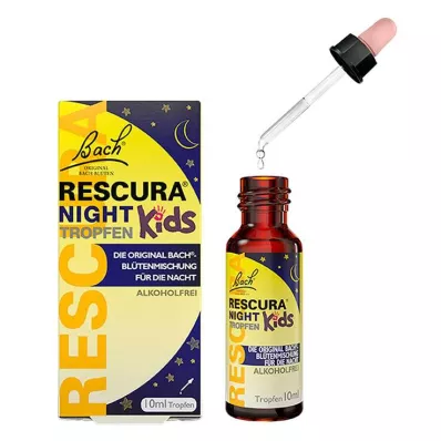 Flores de Bach Original Rescura Night Kids gotas sin alcohol, 10 ml