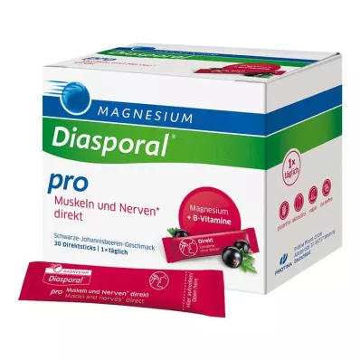 Magnesio Diasporal pro + B-Vit.Almizcle.+ Nervios directos, 30 piezas