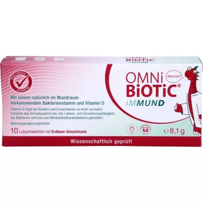 OMNI BiOTiC iMMUND pastillas para chupar, 10 uds