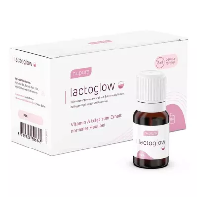 NUPURE ampollas para beber lactoglow, 10X10 ml