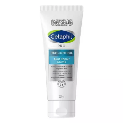 Cetaphil Pro Crema reparadora aguda para el control de la picazón, 227 g