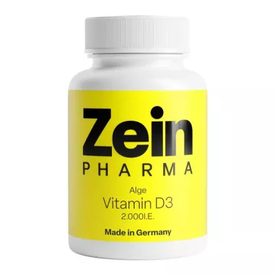 Vitamina D3 2000 UI cápsulas veganas, 120 piezas