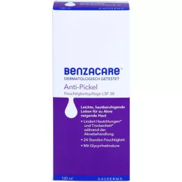 BENZACARE Hidratante anti espinillas SPF 30, 120 ml