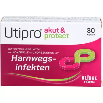 UTIPRO aguda &amp; proteger cápsulas duras, 30 uds