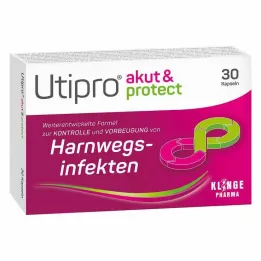 UTIPRO aguda &amp; proteger cápsulas duras, 30 uds