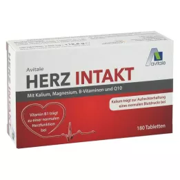HERZ INTAKT con potasio+magnesio+vitaminas B tbl, 180 uds