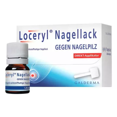 Aplicador de esmalte de uñas Loceryl contra hongos en las uñas DIREKT-, 1,25 ml