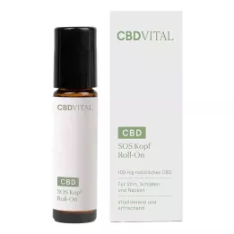 CBD VITAL CBD SOS Roll-on para la cabeza, 10 ml