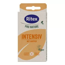 RITEX PRO NATURE INTENSIV preservativos veganos, 8 uds