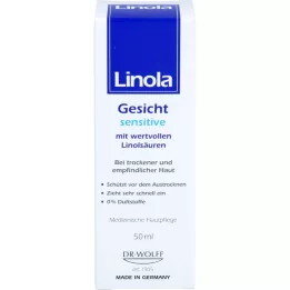 LINOLA Crema facial sensible, 50 ml