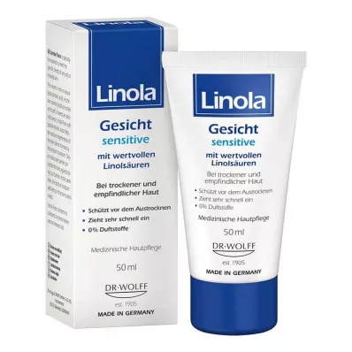 Crema sensible a la cara Linola, 50 ml
