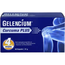 GELENCIUM Cúrcuma Plus Alta Dosis con Vit.C Cápsulas, 60 Cápsulas