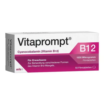 VITAprompt B12 1000 microgramos comprimidos recubiertos con película, 50 st